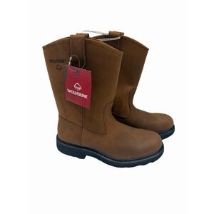 Wolverine  Men's Work Wellington Mens Brown Work & Safety Boots Size 9 NWOB